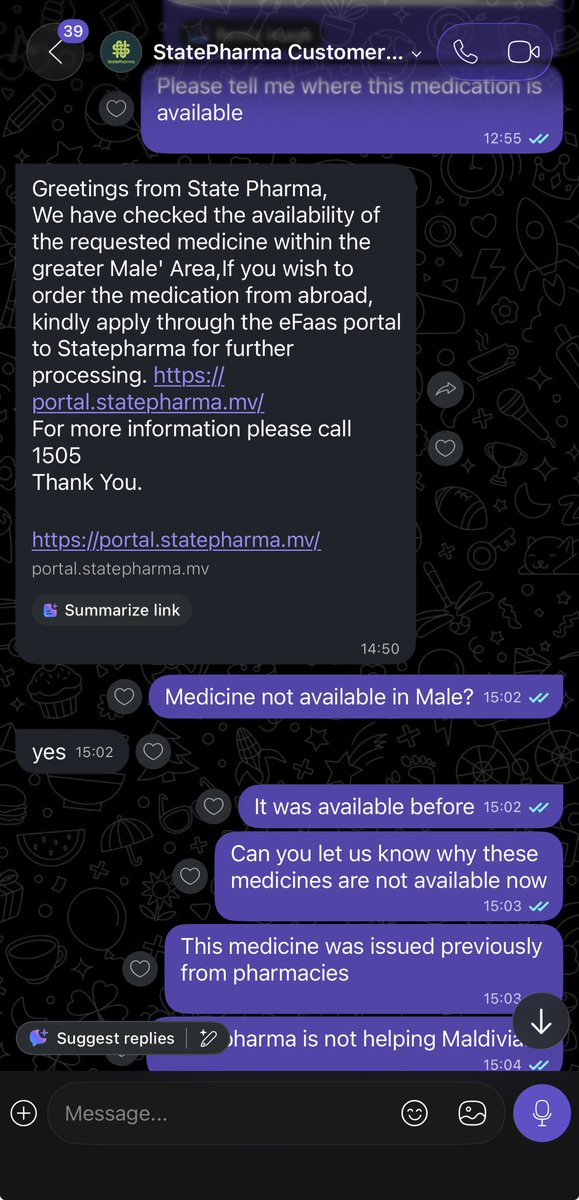 DhivehiTruths's tweet photo. What’s the point of a “stock check” if basic medicines are not even available in the country? Arthritis medication Sulfasalazine,Ivabradine, prescribed for heart rate control, simple gastrointestinal medicine Junior Lanzol is unavailable.
@AasandhaLtd  @statepharmamv @MMuizzu https://t.co/uZDK8z7GNV