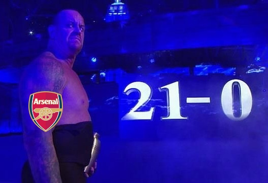 TrollFootball's tweet photo. What the Arsenal vs Chelsea rivalry feels like: https://t.co/VsyKcgQeIl
