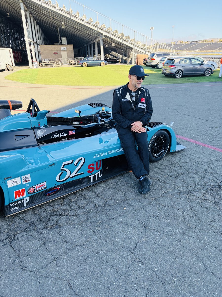 WorldSpeed's tweet photo. Prototype Week with Joe Viso! 🏎️💨 

Started the week testing the LMP3, but for race weekend he’s behind the wheel of the IMSA Lites DP-02. Qualified P3 & finished P2 yesterday, & just grabbed overall POLE today! 🔥

Catch the race live at 1:51pst on YouTube (search SCCA Sonoma). 🏁