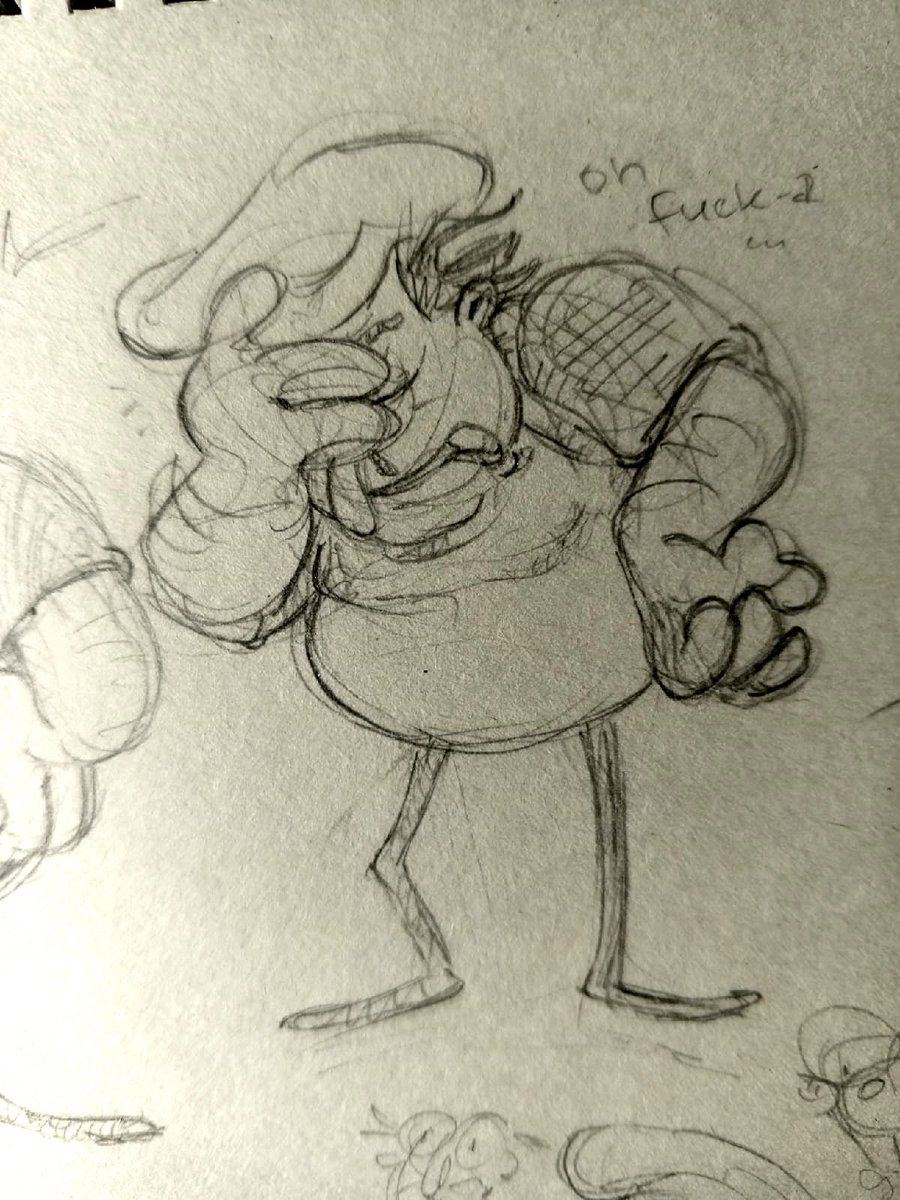 weird0nerdo's tweet photo. [1 of 3]

He's still a pizza chef.
And he still makes pizza.
And I still draw him.

Sometimes...
👀

#PizzaTower #PeppinoSpaghetti #Pizzahead https://t.co/2m2gmCdmEy