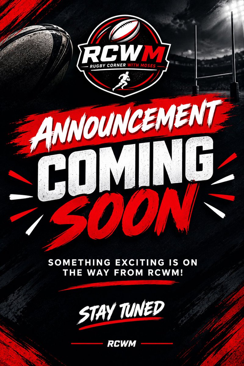 Rugby_CWM's tweet photo. Stay Tuned 😎🔥#rugby #together https://t.co/1TStqeBfF0