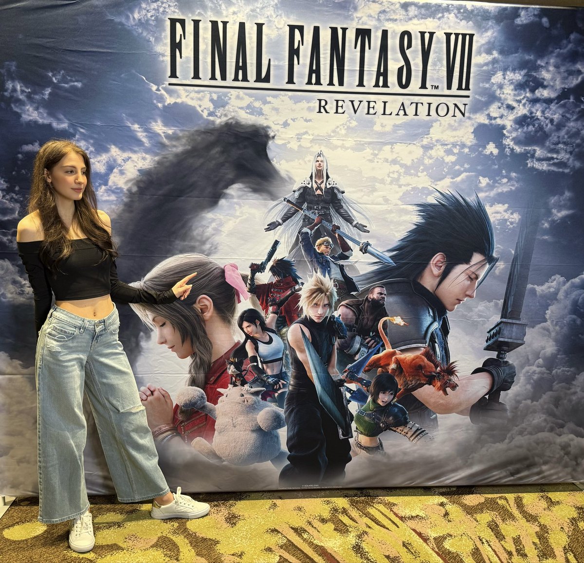 Suhtired's tweet photo. I got to play Final Fantasy VII Revelation!

Thank you @SquareEnix for this opportunity 🥹❤️ https://t.co/MRcdBtCLi2