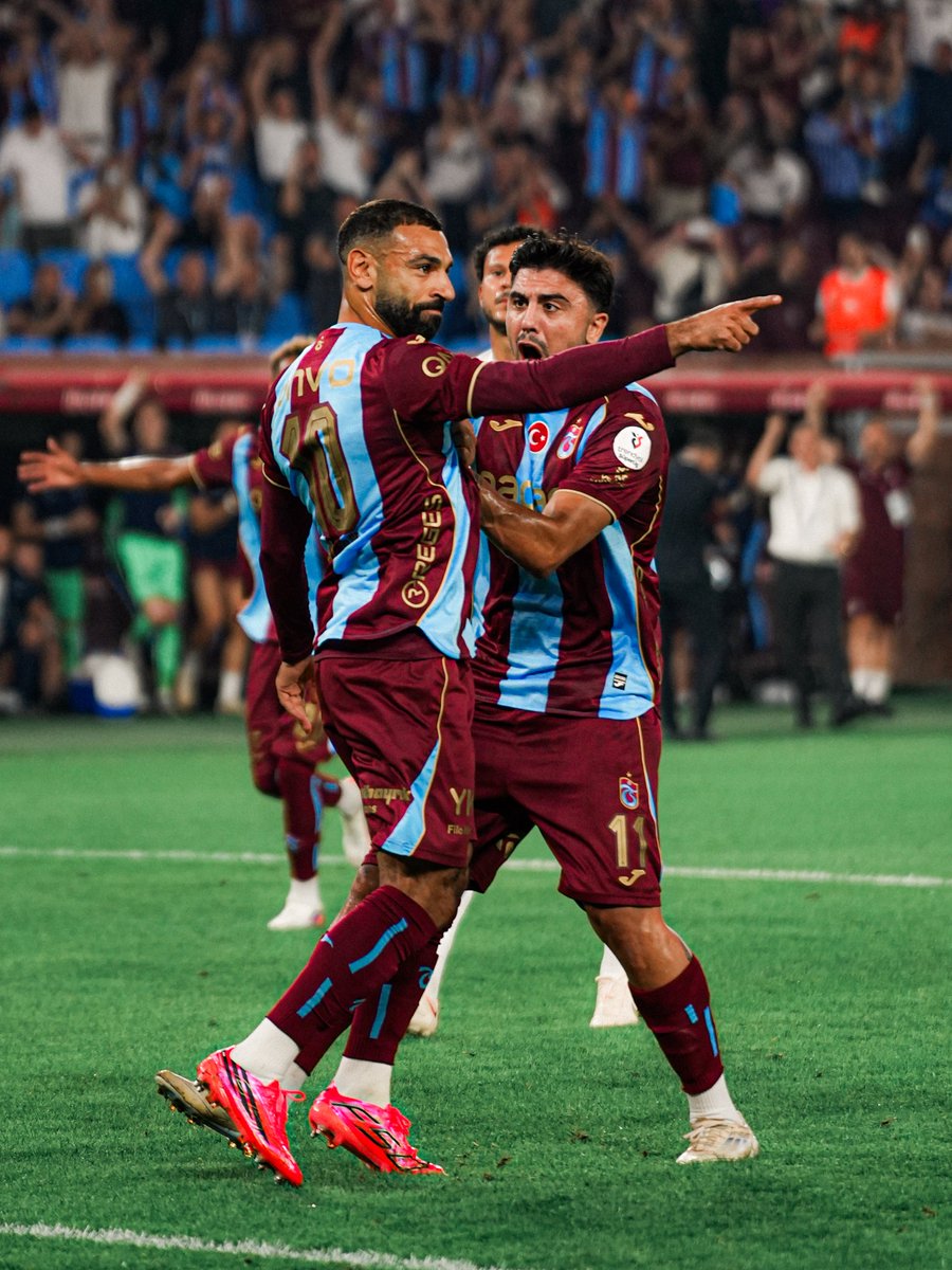 Trabzonspor's tweet photo. Mohamed Salah'ın golüyle Gençlerbirliği karşısında 2-0 öndeyiz! 🔥

#TSvGB https://t.co/lhuRXC7qpQ