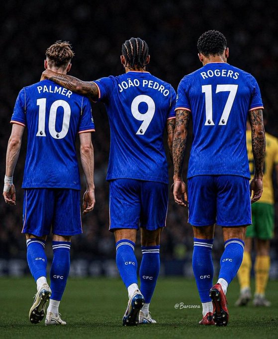 declanstar1's tweet photo. João Pedro, Palmer and Morgan Rogers all on a yellow… came for 3 goals but left with 3 Yellow cards 😅🟨 https://t.co/LbjYpLWwMq