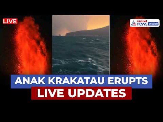 coz_qq's tweet photo. ขอให้ทุกคนปลอดภัย🤍🤍#PrayForAnakKrakatau https://t.co/YJC5oFb8js