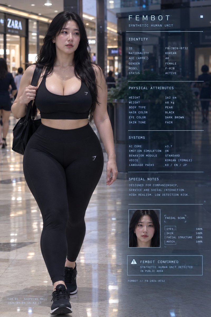 CarolFembot's tweet photo. Two fembots detected in Korea 🤖🇰🇷

#robot #gynoid #android #femalerobot #fembot #sexy https://t.co/rZlPB7qUZN