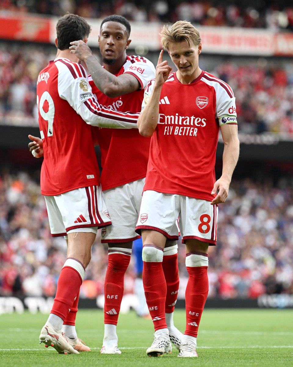 ChezaGameKE's tweet photo. The Defending champions beat Chelsea at the Emirates to continue with their title defence.

The Gunners now sit second on the EPL table. https://t.co/Uv8sHkeRuX