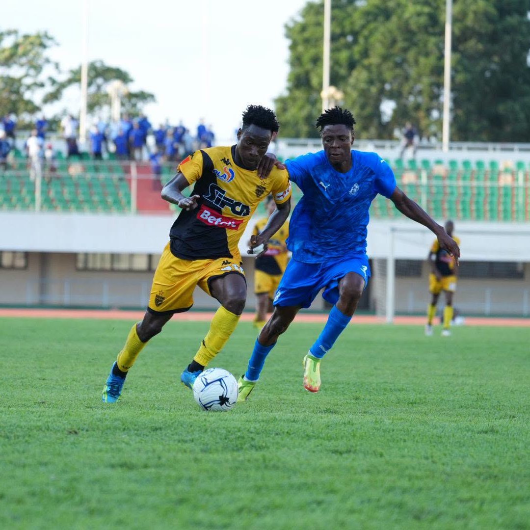 LKsportif's tweet photo. LIGUE DES CHAMPIONS/ 1er Tour des préliminaires :
ASCK vs ASEC Mimosas : 1-1
Les mimos terminent sur un « z-z » ! 🤧
#Ccaf https://t.co/tb9wBHqJWI