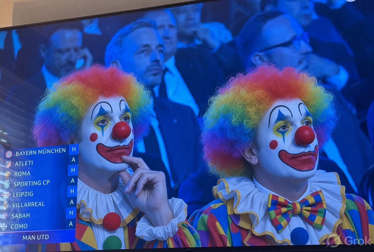 antera_d's tweet photo. @The__1958 Bring the protest and lets remove these clowns #GlazersOut #IneosOut 🤡 https://t.co/Odpzd9CKOt