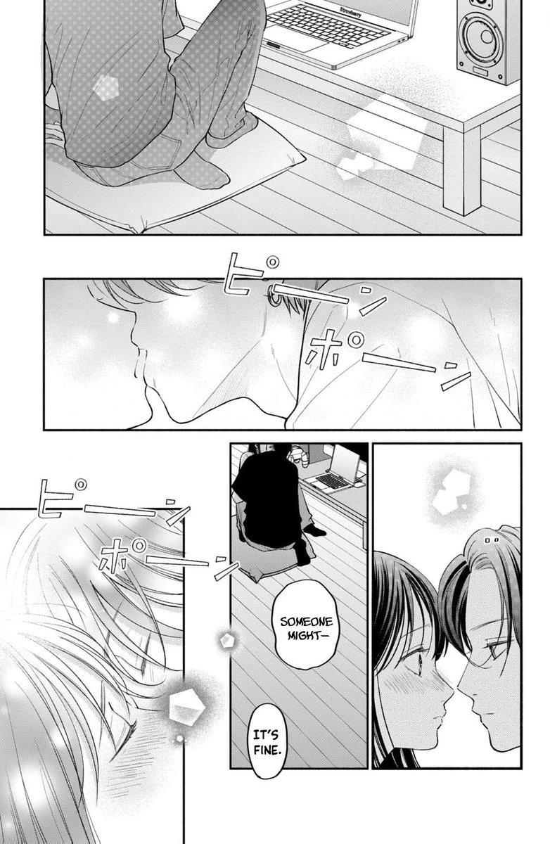 chadeameixa's tweet photo. esperando pelo capítulo 33. 
esse mangá tá sendo tão aconchegante que se o casal terminar por meio capitulo que seja eu morro

❤️‍🔥 ••••• museru kurai no ai wo ageru https://t.co/rJ6tk2m3p8