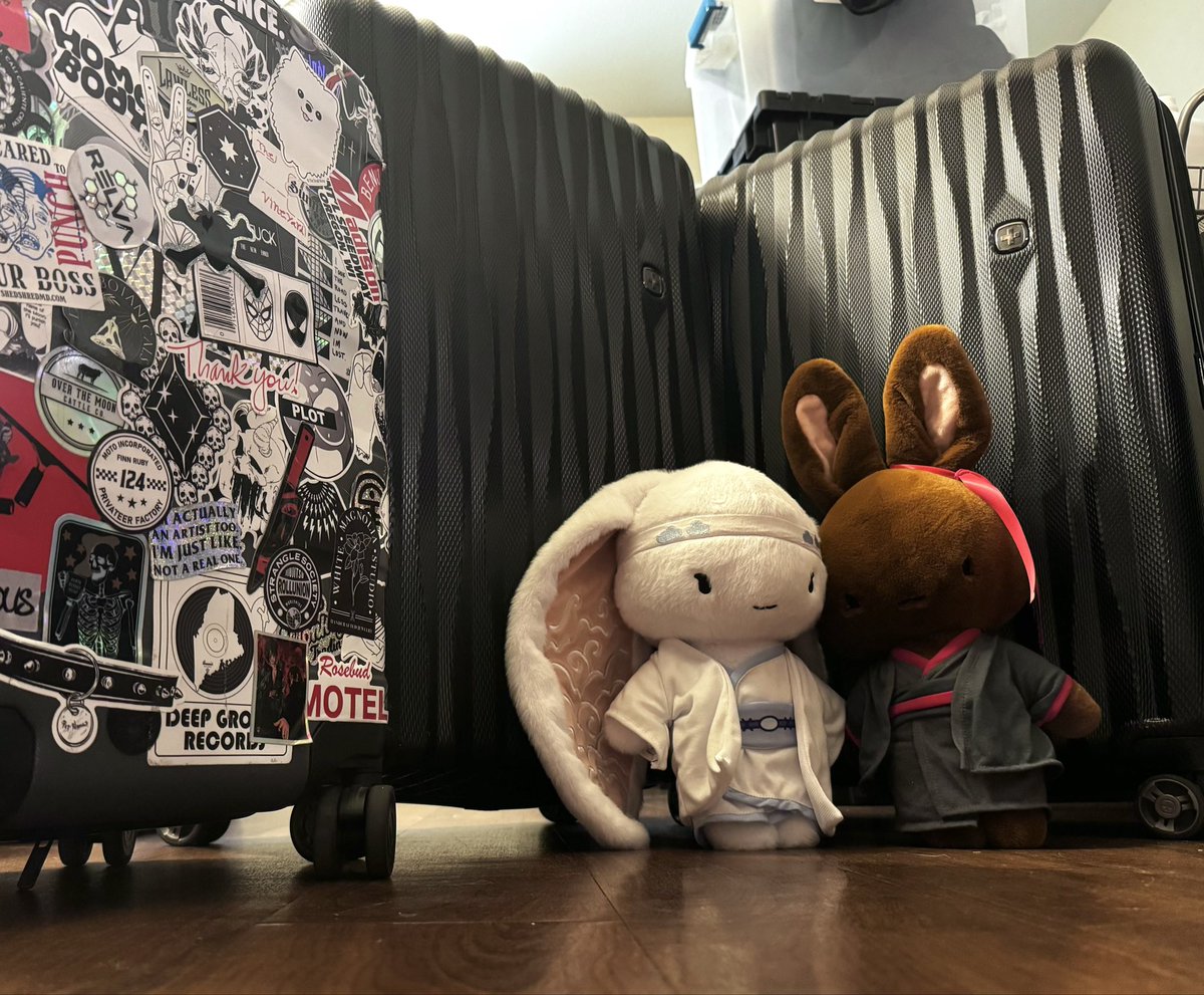 deathlyfruit's tweet photo. the adventures of wangxian at san japan! https://t.co/aDNSuDZtwv