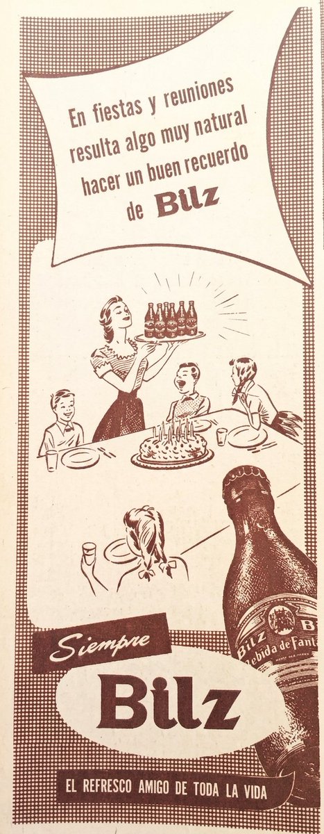 Publicidadanti1's tweet photo. Bilz , año 1955. https://t.co/9Pqu3pj4xT