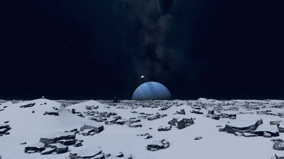 VirtualScapes's tweet photo. Happy Anniversary @StarfieldGame 

#Starfield 
#StarfieldWeekend 

Cheers to being able to see one of my favorite planets in beautiful fashion — Neptune! https://t.co/Ds0voxRgpY