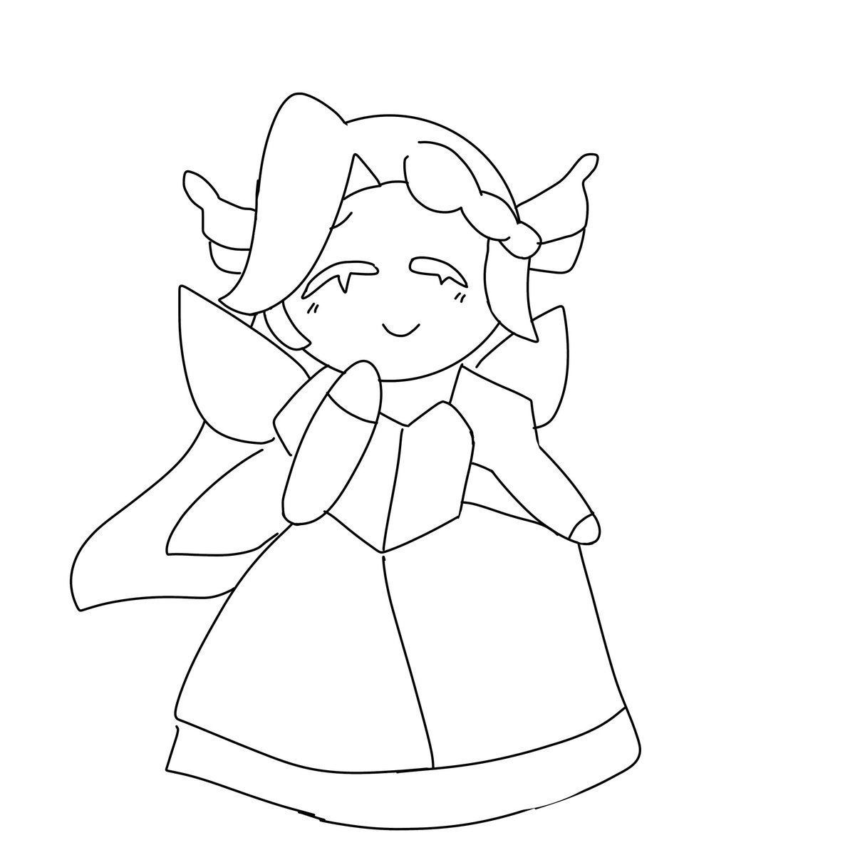 VIRIDR3AM's tweet photo. //lazy drawing sorry

My dear friend invited me to try on some of his old clothes! I do say, I forgot how much I enjoyed dressing up! This dress is far more comfortable than I would have expected.

@milkcrownlady but open int! https://t.co/k7cySyMWQN
