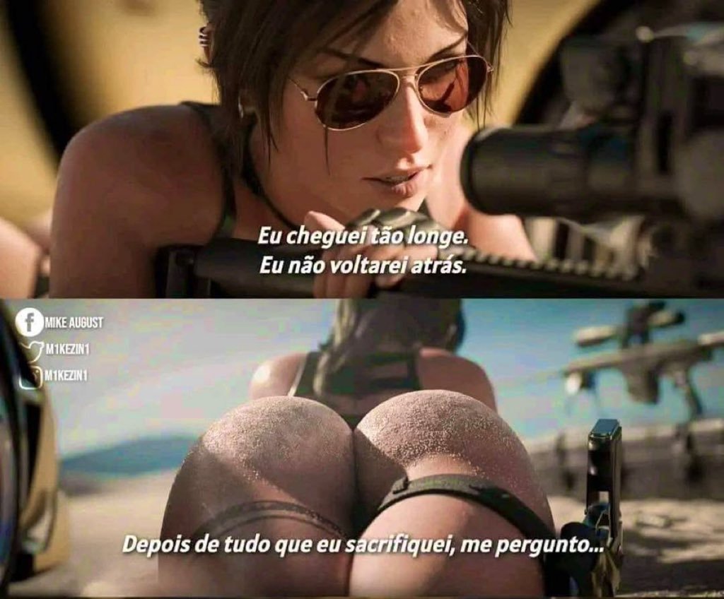 MikuFreestyle's tweet photo. Já pensou um jogo da lara croft gostosa desse jeito assim? Ia ter militante puta e viado rasgando o cu no Twitter kkkkkkkkkkkkkk https://t.co/PJgzMDAyua