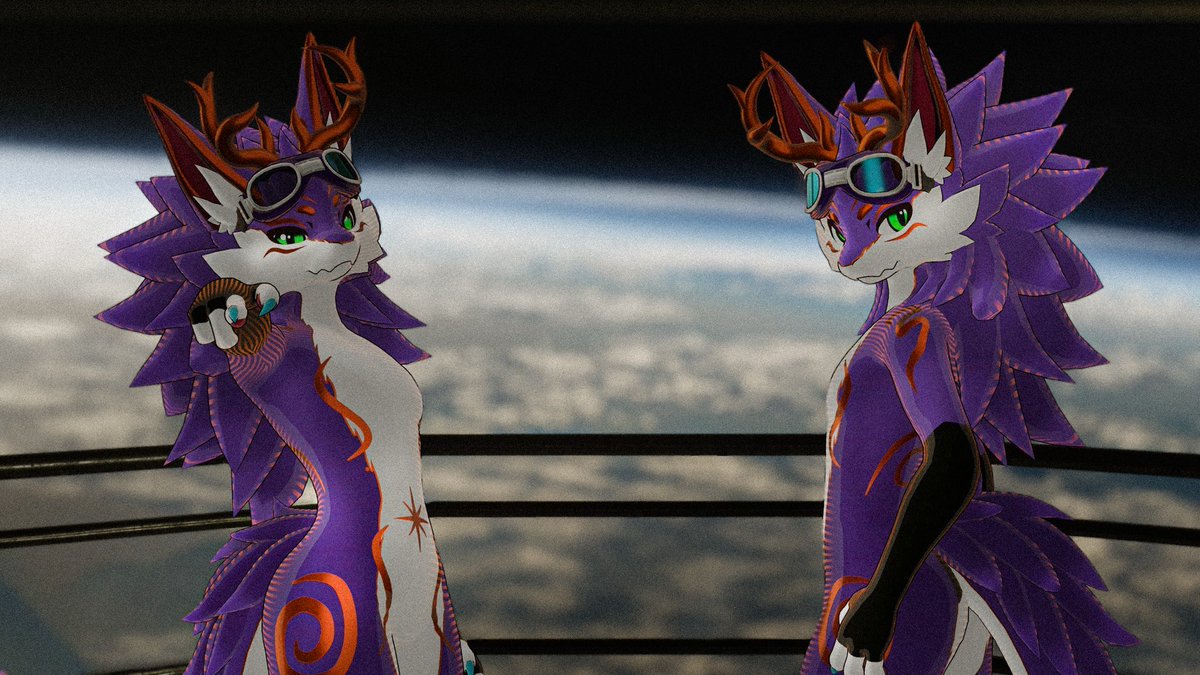 oudenai's tweet photo. Commision for my bf #novabeast #vrchat #furry #vrphotography #avatar https://t.co/U1qwrDig4c