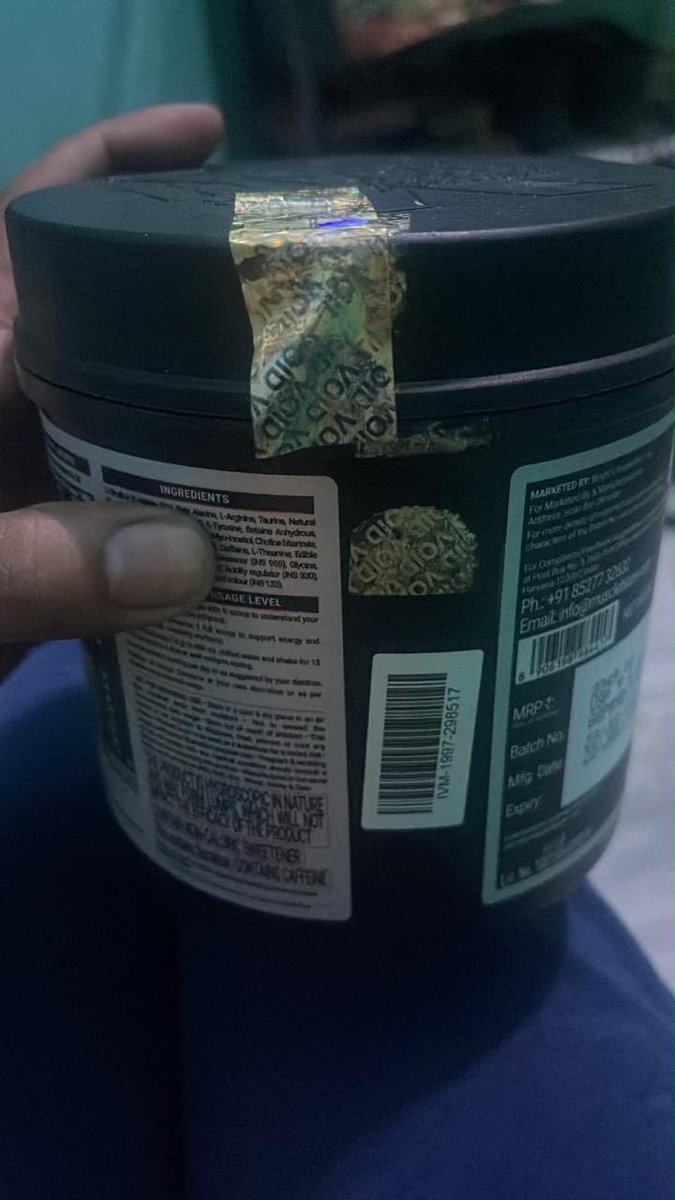 RAHULKU01761793's tweet photo. @Healthkart Mera return request "On Hold" par rakh diya gaya hai! Jab parcel khola toh dibba pehle se hi open tha aur seal pack nahi tha. Kya aisi kharab service di jaati hai? Kripa karke mera exchange ya refund turant process karein!
Order ID: HKI-47025-242861103
Ticket ID: #788516606588
#HealthKart #BadService #ConsumerRights #CustomerService #Fraud
@jagograhakjago @ConsumrConxion @consumercourtin @highlight
 @followers