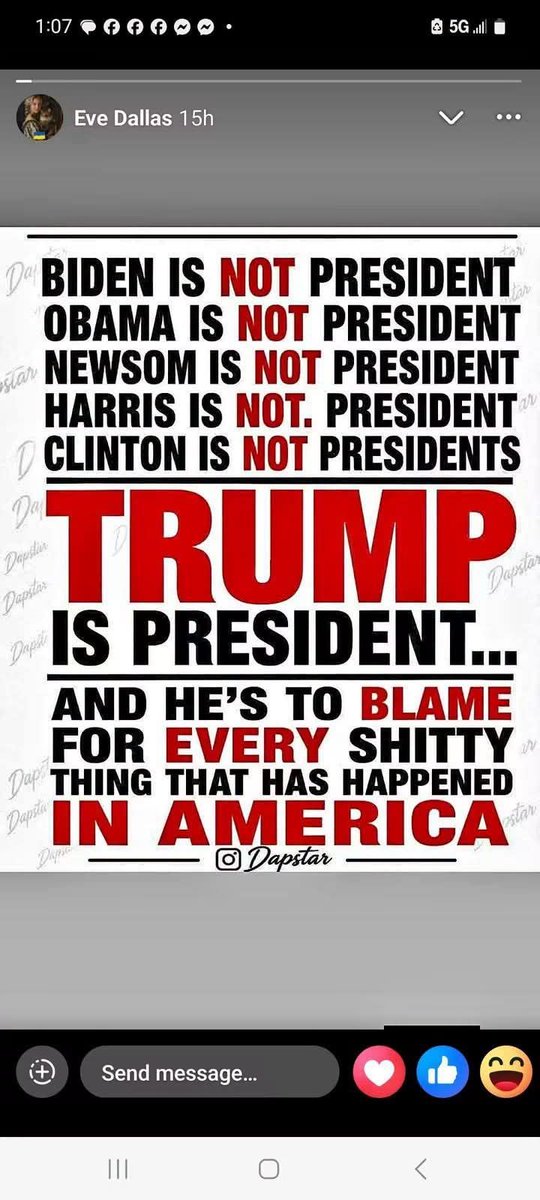maura_resister's tweet photo. Every single disaster
War
High cost of foof, gas, housing 
Lack of health care 
Tainted food
Meseals outbreak 
Declining value of the dollar
Scorned allies
And the list goes on.. https://t.co/Qj8cLcEDbP