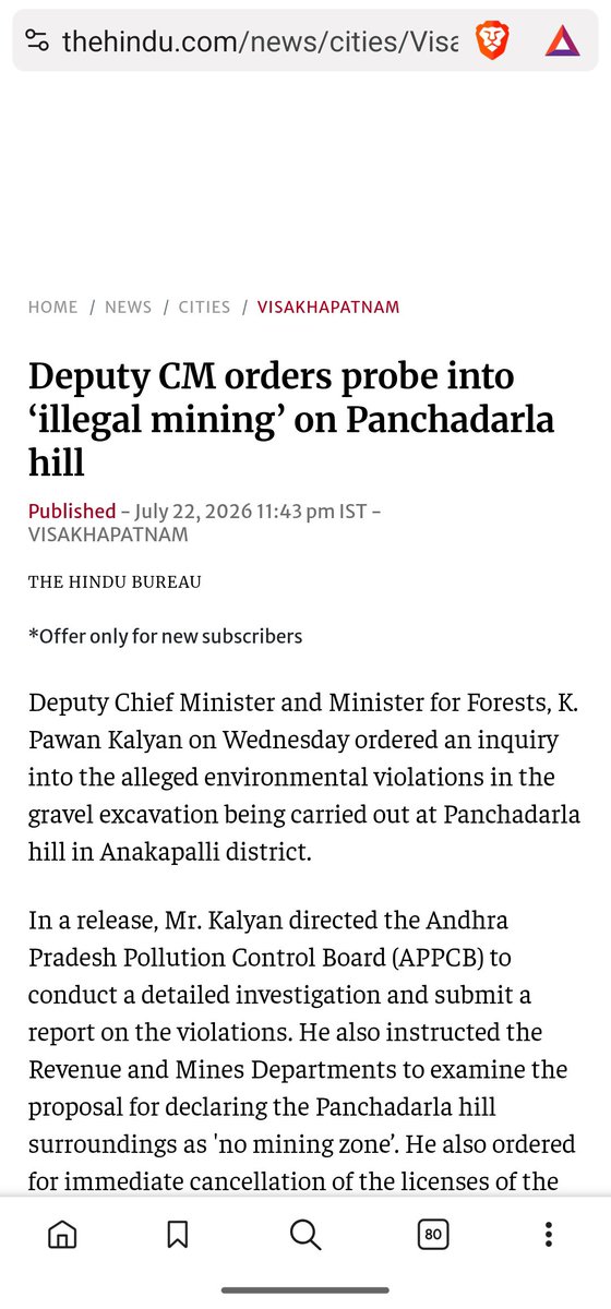 Krishehhh's tweet photo. @twitt850059563 @Ramachinni7719 @RebelGodSRVanga @TheUnknownCult Mining? It's done bro 👍

Kani thavvi nalugu dabulu kudi state ki gain cheyali 🤷

Unna resorts ni kulchi , No Revenue generation Govt. palace ? Why ?? https://t.co/DtafqW5DHM