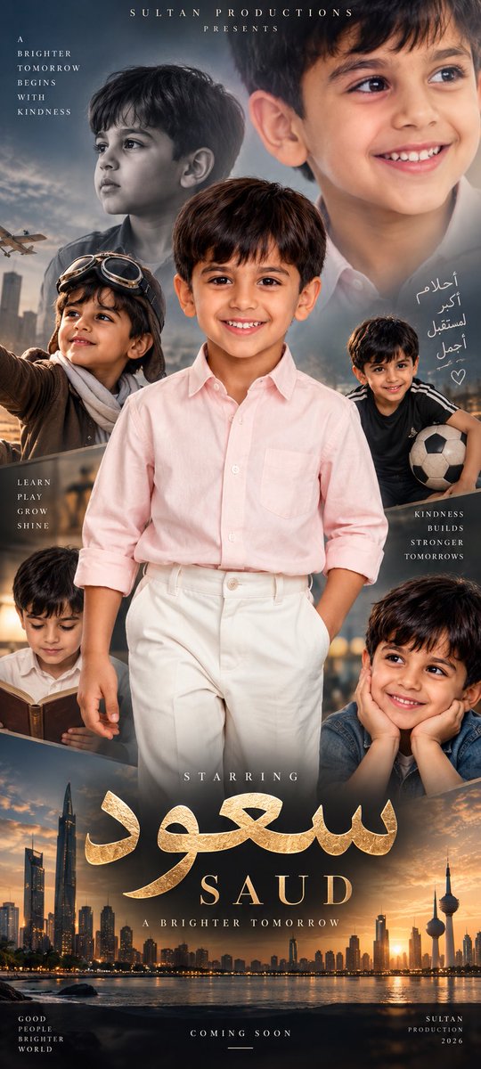 SULTAN__22__'s tweet photo. 🔴كود رقم 4🔴
انسخ هذا الكود واللصقه في #GPT وارفق الصورة معه 👇🏼
"
/CASTPOSTER
9:20
"
بوستر طاقم الفيلم
يحوّل الصورة إلى بوستر سينمائي ضخم مع توزيع احترافي للشخصيات والعناصر
#أكواد_سلطان
#أكواد_GPT #مختصرات_سلطان #مختصرات_GPT
#SultanCodes
#GPTCodes
#Shortcuts #SultanShortcuts #AICodes