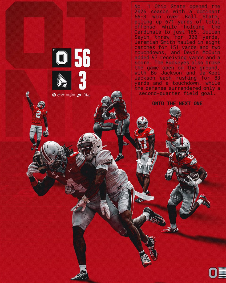 OhioStateFB's tweet photo. OTNO ➡️ https://t.co/fwYxzQvJwj