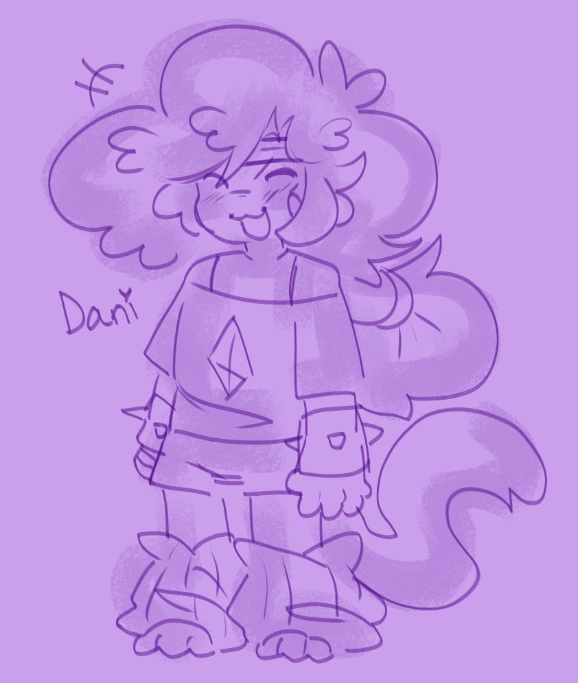 silvyscug's tweet photo. doodle of my bestie dani X3 https://t.co/noRHzRvHPF