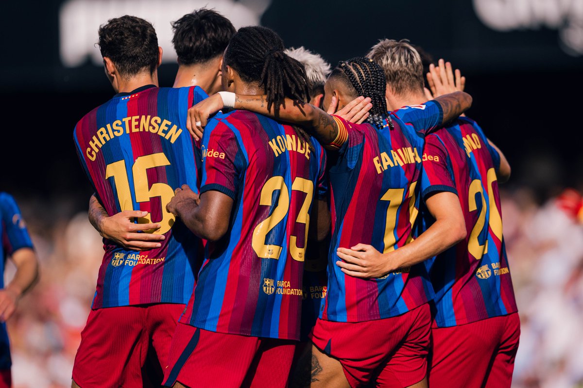 FCBarcelona's tweet photo. Together is our only way. https://t.co/2ZG8Z91pOW