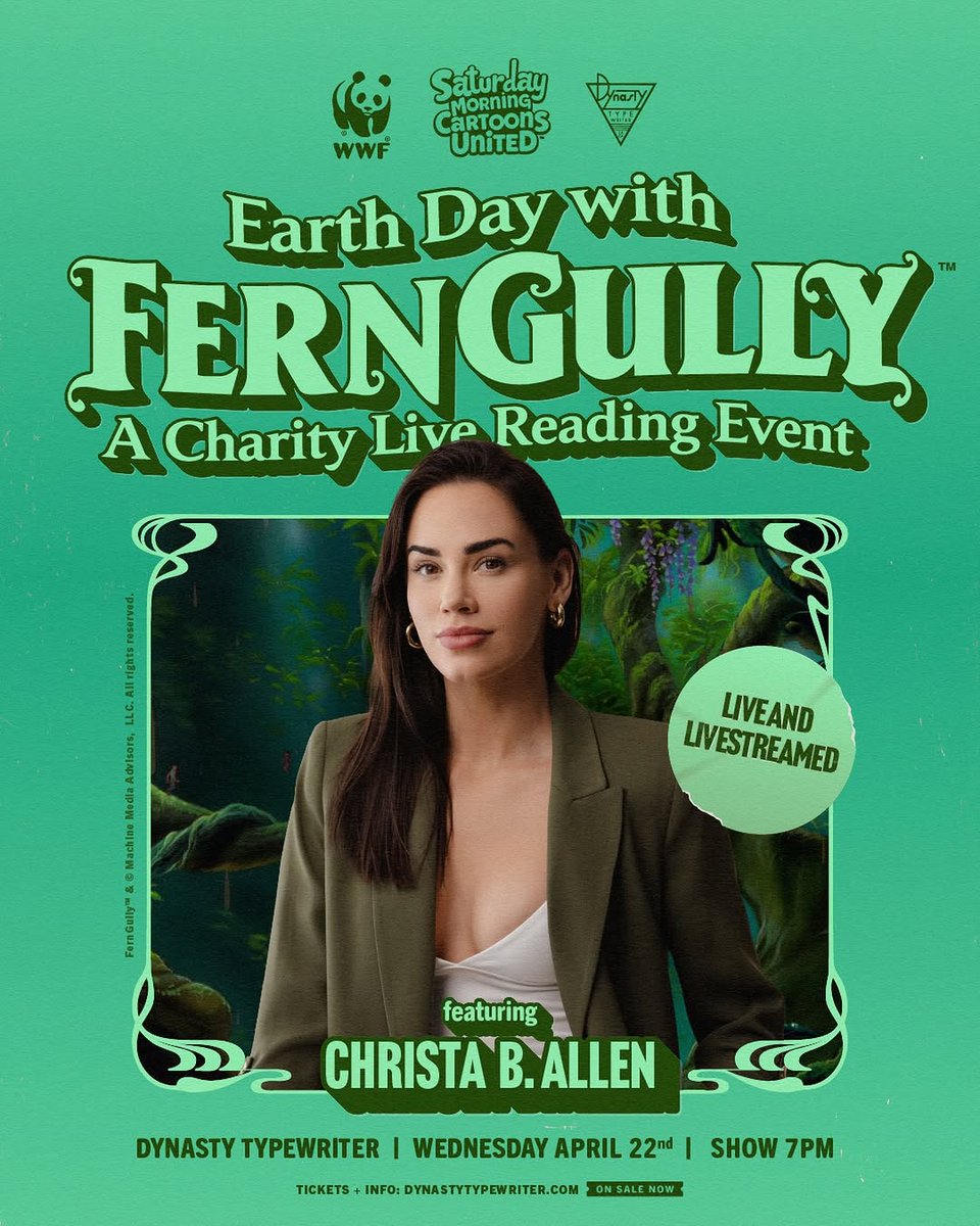 christa11yu's tweet photo. Earth Day in LA. Watch a live reading of  in person or via livestream on April 22nd. https://t.co/ZbFtyzOfax