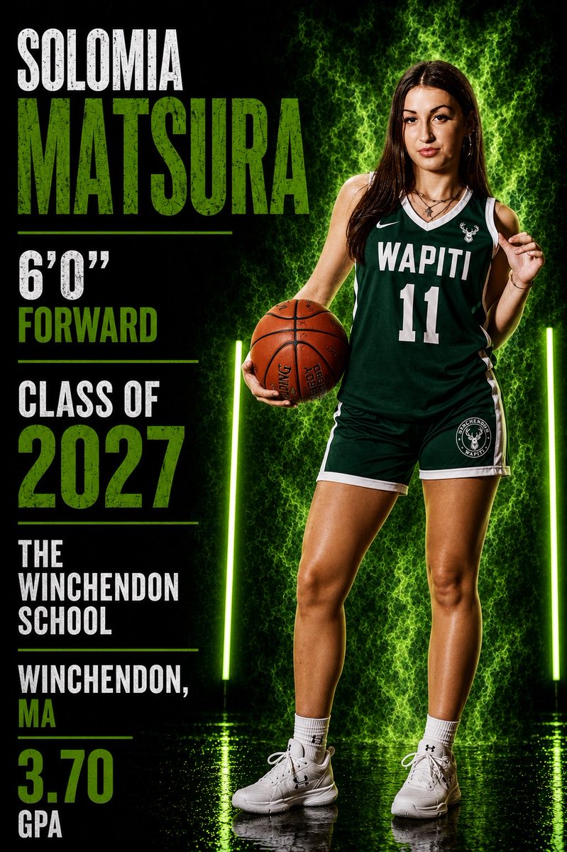 ObjectiveSMC's tweet photo. Solomia Matsura
The Winchendon School
Forward I 6’0” I 3.7 GPA
@SolomiaMatsura

 https://t.co/shpDyq1xX7 https://t.co/03HMM6L6RG