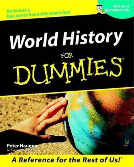 DrNeilStone's tweet photo. History for                                    History by 
Dummies                                      Dummies https://t.co/5G4qaj2DEi
