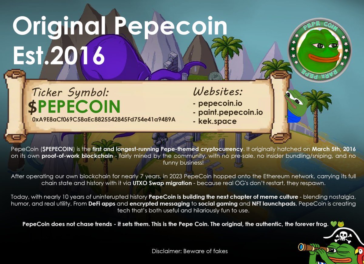 _wolfhart's tweet photo. @zail_son @PepecoinNetwork @pepe @pepecoineth I’m buying the original ethereum:0xa9e8acf069c58aec8825542845fd754e41a9489a https://t.co/4Yz0XaKBE3