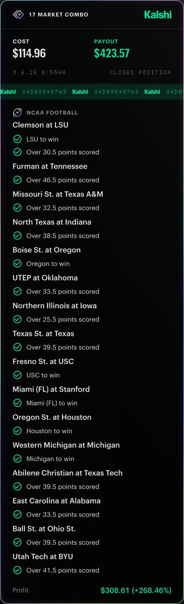G0AT_PICKS's tweet photo. We been eating 🔥 https://t.co/cCcAWwXHJ8