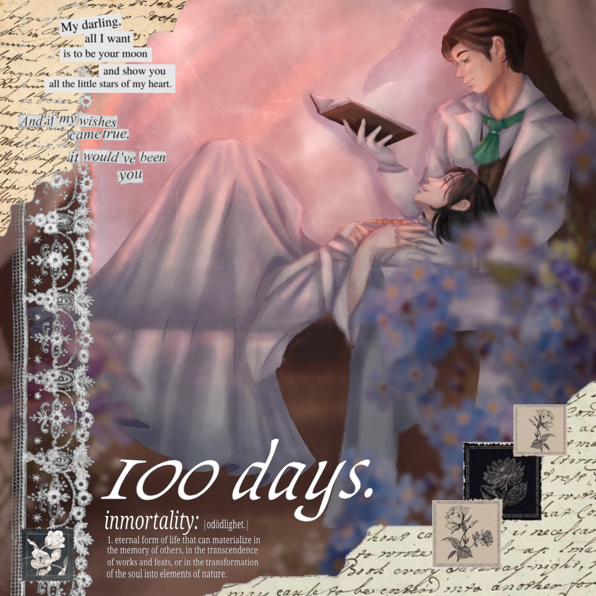 itsmonokrom's tweet photo. [🧐👻 | 🎨 by me! ]

. . .

"It started out as a feeling
Which then grew into a hope
Which then turned into a quiet thought
Which then turned into a quiet word."

. . .

Posting all versions anyway, so here's to 100 days and many more <3

#yumetwt #yumeship #OrphRee #DearDraft https://t.co/UII5jwfSvi