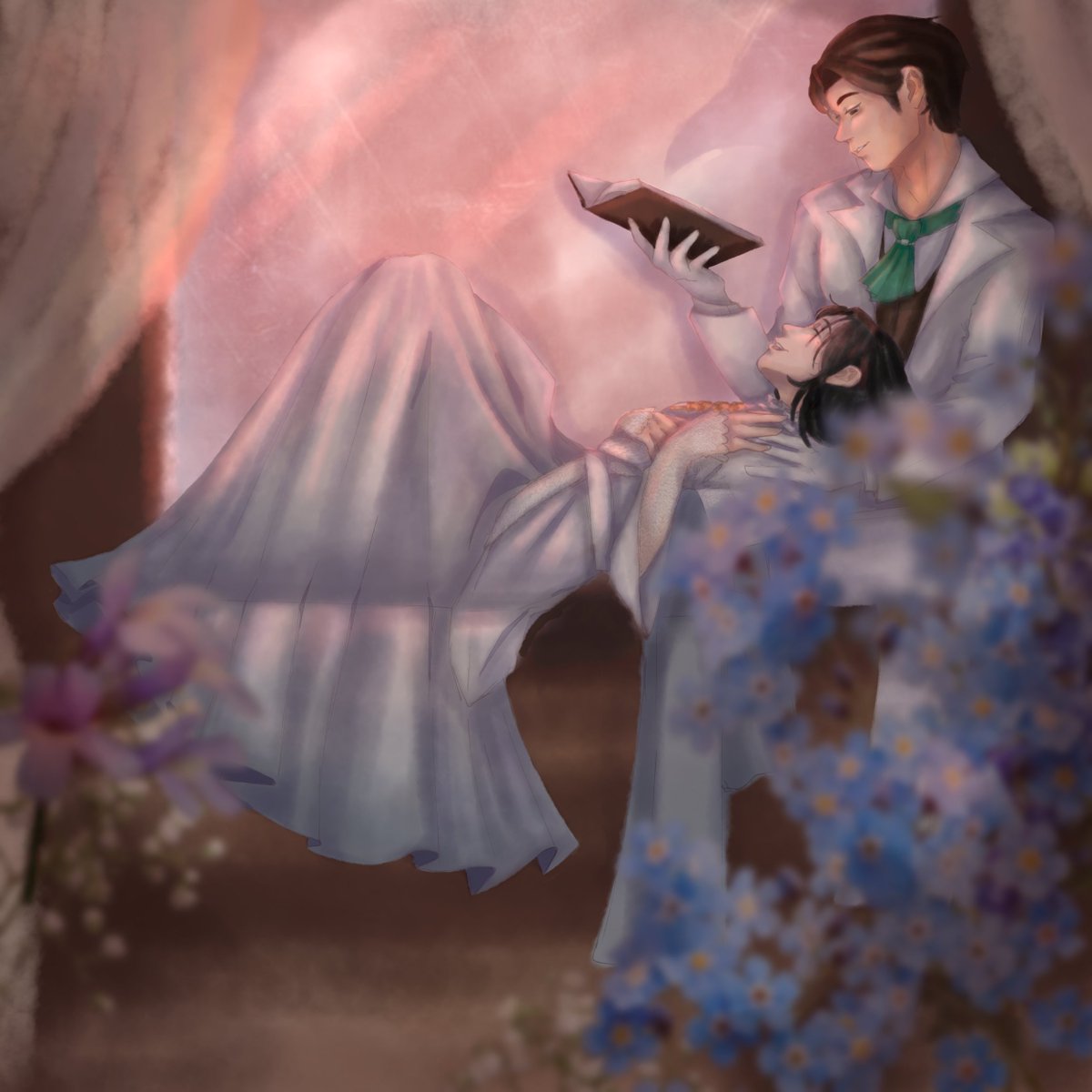 itsmonokrom's tweet photo. [🧐👻 | 🎨 by me! ]

. . .

"It started out as a feeling
Which then grew into a hope
Which then turned into a quiet thought
Which then turned into a quiet word."

. . .

Posting all versions anyway, so here's to 100 days and many more <3

#yumetwt #yumeship #OrphRee #DearDraft https://t.co/UII5jwfSvi