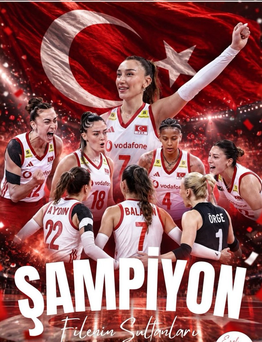 mertkemallll's tweet photo. Filenin Sultanları Şampiyon.... https://t.co/JQYhB5zSmr