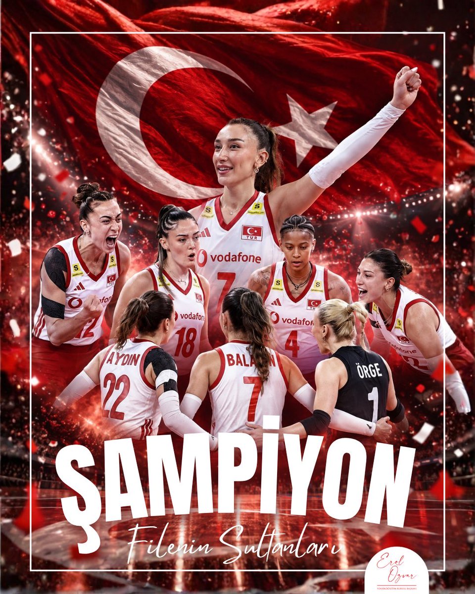 unsalunlu's tweet photo. İtalya çok çok iyi takım...
Ama biz daha da iyiyiz!
Avrupa şampiyonuyuz!
Atatürk'ün kızları Avrupa'nın ennnnn büyüğü!
 #FileninSultanları https://t.co/oFwGo2yIn8