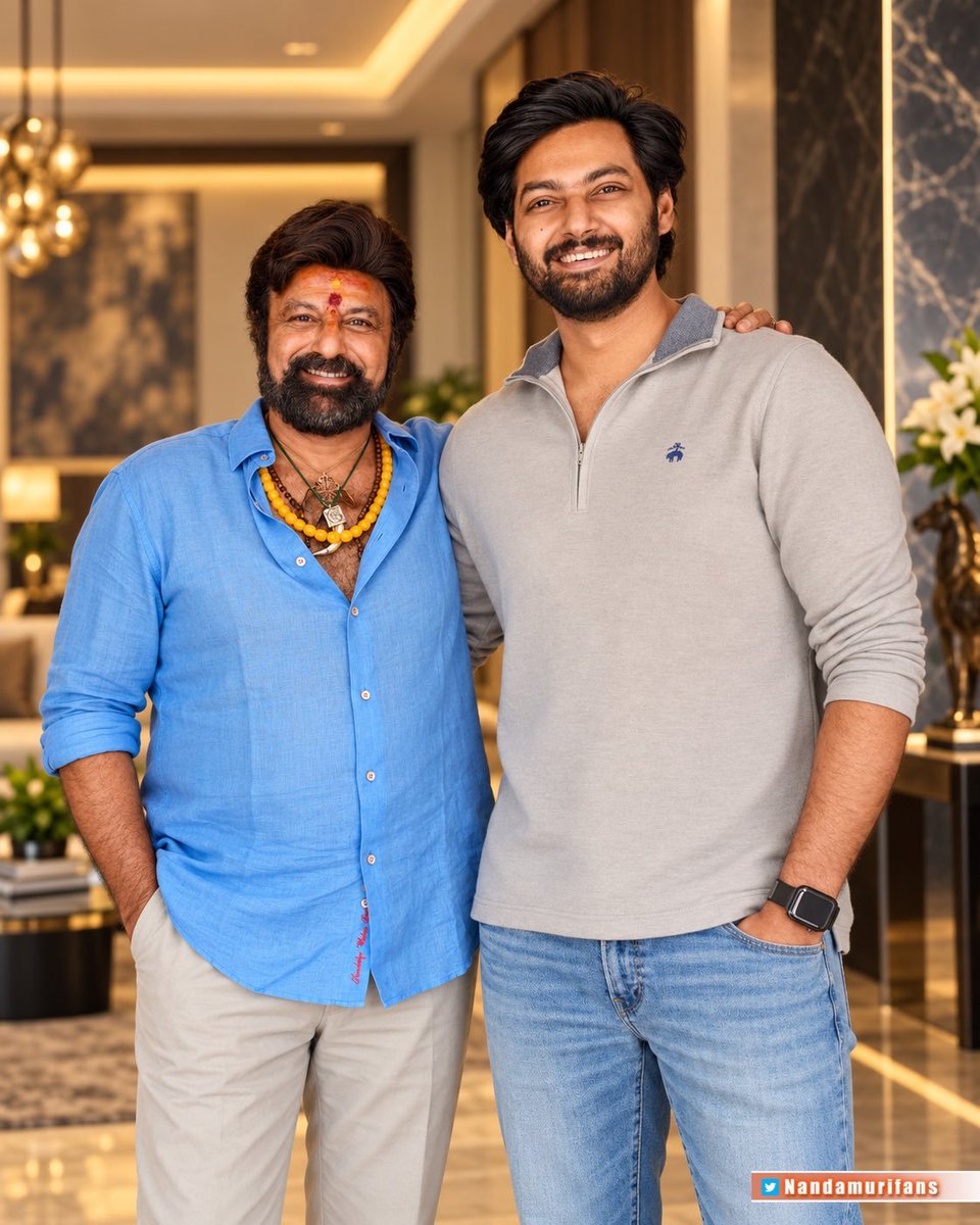 The1Naren's tweet photo. Frame adhirindhi 🔥💥...
Mokshu మంచి మంచి పాత్రలు చెయ్యాలి ..
ఎక్కువ సినిమాలు చెయ్యాలి ..
బాగా entertain చెయ్యాలి 💥💥..
చాలా అందంగా ఉన్నాడు మోక్షజ్ఞ 👌 https://t.co/EMmgiprWNM