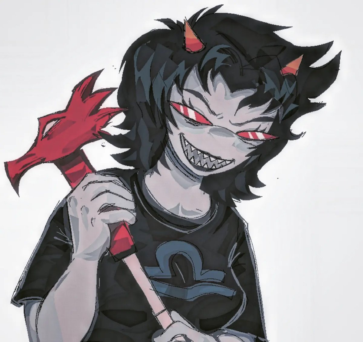 lonesometombs's tweet photo. arrrggh I—I can't capture your beauty, Terezi; I'm so sorry. Im so fucking sorry

#homestuck #homestuckterezipyrope #terezipyrope https://t.co/ken7dCZ10o