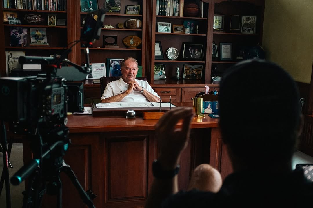 CTSWVU's tweet photo. Mountaineers who have shaped WVU history and culture.
•
60+ interviews, almost 3 years of shooting, and 8 years of football to cover. (Well, technically 30 but you’ll find out).
•
Cover The Spread: a multi-part docu-series on the West Virginia University football team from 2000-2007, was a monumental effort.  We traveled all over the U.S. to get all the players we could.  Shoutout to the mountaineers who know who all these legends are. 🤘. More to follow my friends. 
•
DP/Editor/Prod:@DavisRohrer 
•
#filmmaking #documentary #wvufootball #westvirginia #mountaineers