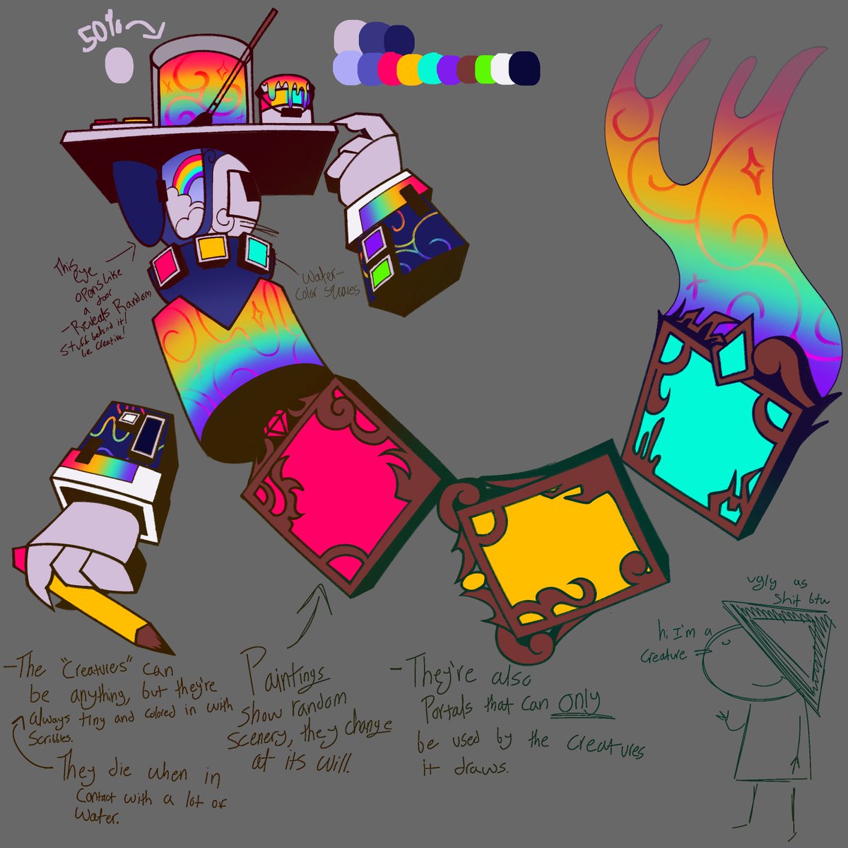 SHADESQUEST's tweet photo. This is my DnB/DDE oc named Studio. Be nice to it? Ok? I like him. 

+ Alternative colors

#daveandbambi #dnb #dimensionaldeepend https://t.co/aS7STKQfWK