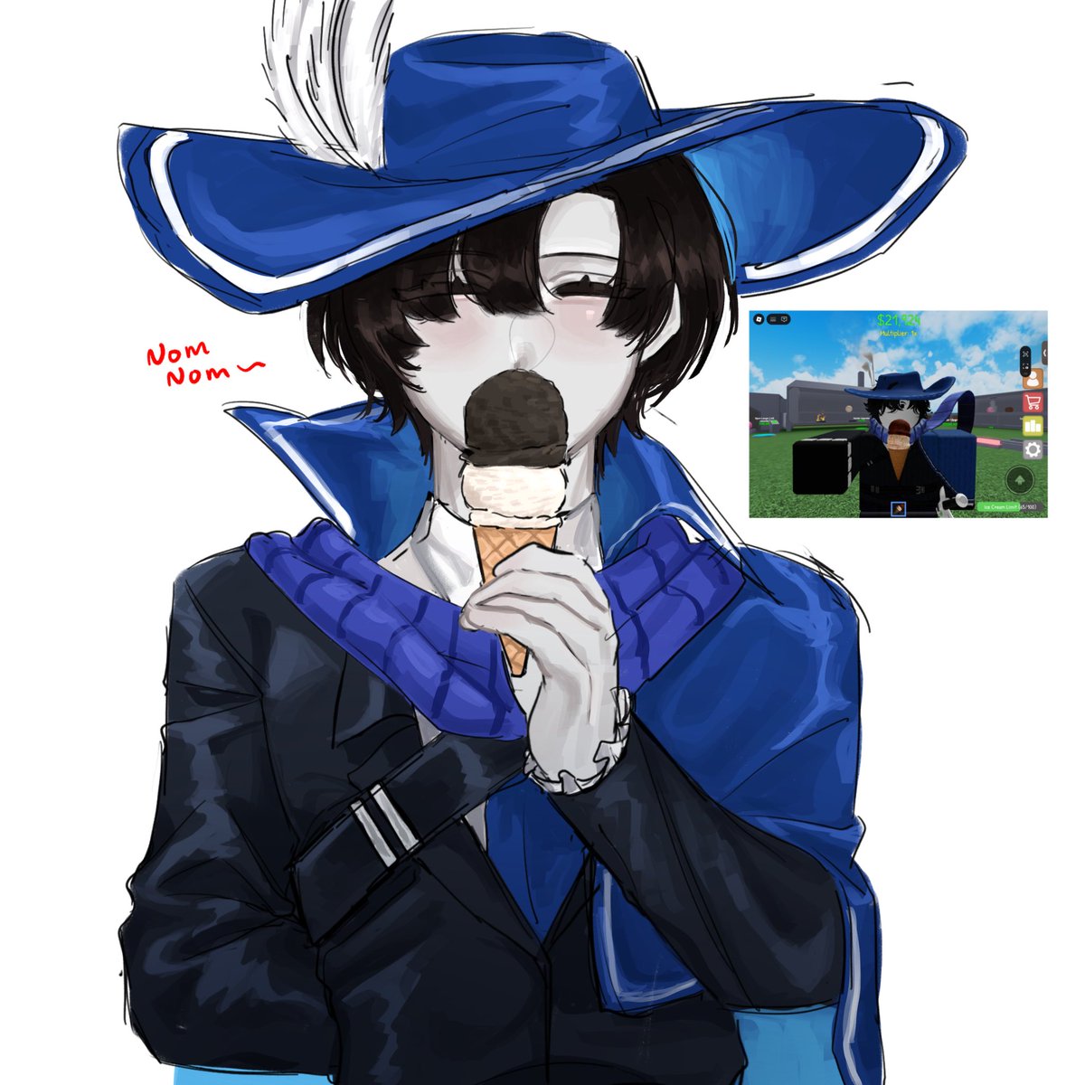 cringemaster500's tweet photo. Nom nom 🍦🐍
#LimbusCompany https://t.co/tsdLTsGDWO