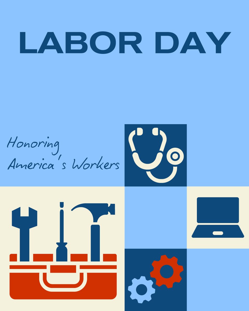 JenBTorrey's tweet photo. I’m proud to take a moment to acknowledge and celebrate all workers across this great land. The work they do paves the way for a brighter future far and wide. #LaborDay https://t.co/ETLKHI6Low