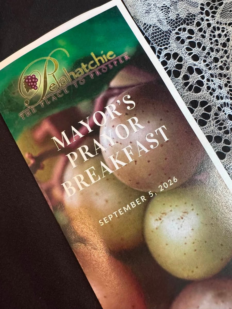 TindellSean's tweet photo. Enjoyed attending Pelahatchie Mayor Karl VanHorn’s annual prayer breakfast at the Pelahatchie Baptist Church.  @RepMichaelGuest provided an excellent review of the life of Moses focusing on the importance of following God’s plan for us. https://t.co/IRn50H2sPN