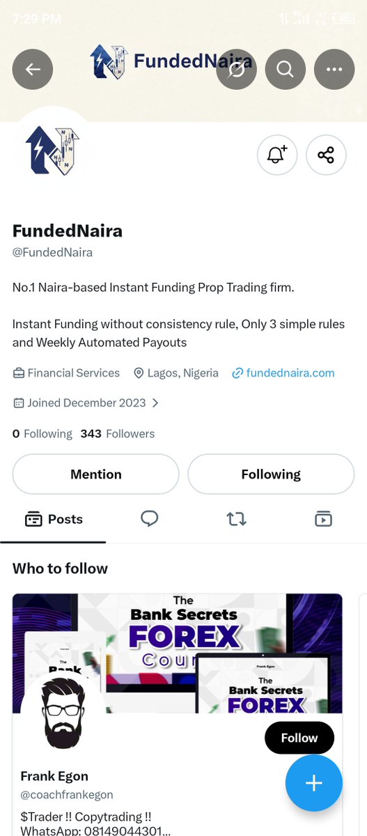 Suleh101's tweet photo. @AmeerByb @FundedNaira @FundedNair8 🔥 “I’m entering this with my whole heart! This isn’t just a giveaway, it’s an opportunity to take my trading journey to the next level 🚀💯 Hopefully, my name will be among the 3 lucky winners! 🤲🔥 #FundedNaira” 
@AmeerByb @KAURANMATAFX @SpeedouForex https://t.co/i0wtV7Yarb