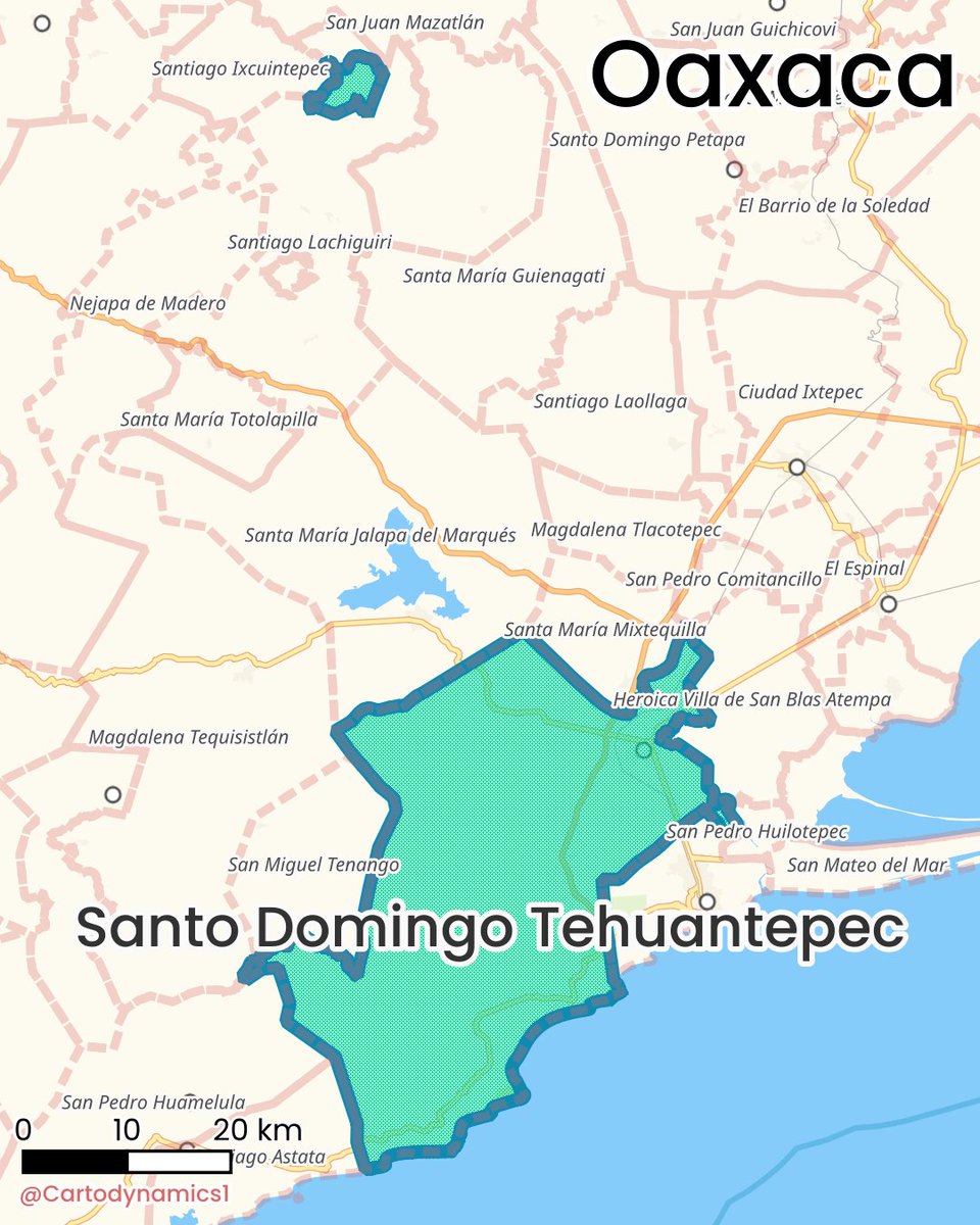 cartodynamics1's tweet photo. Exclave ➡️ porción de territorio que pertenece a una unidad territorial, pero está separada de su territorio principal 

Acá algunos casos en México https://t.co/Pd0LwydUqH