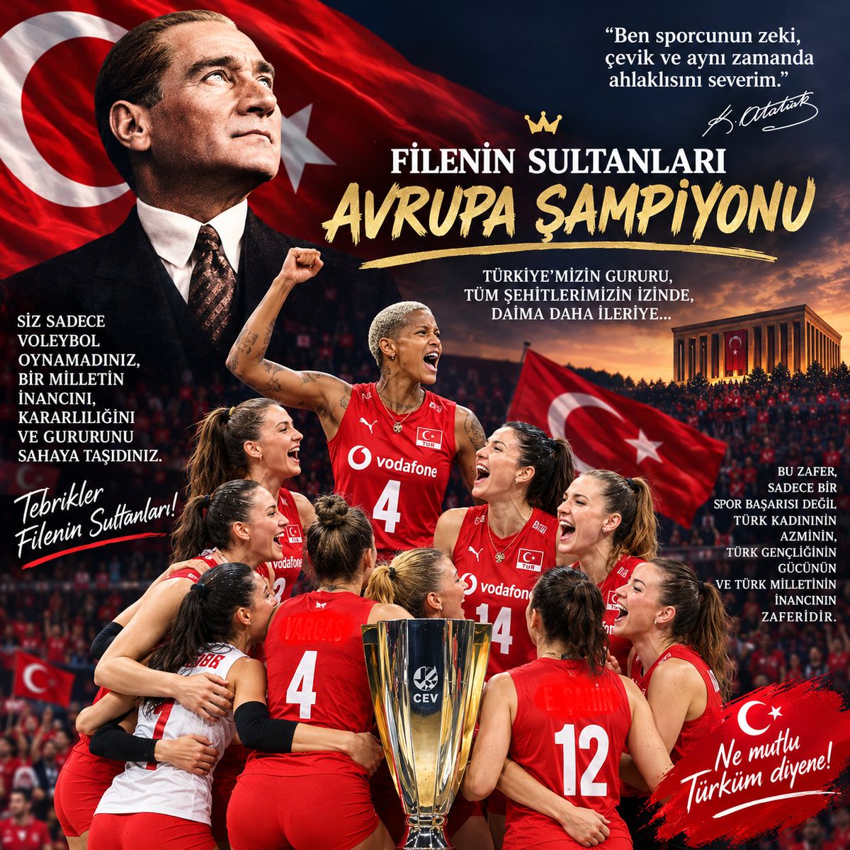 ali_dogansoy's tweet photo. Atatürk'ün kızları; #fileninsultanları https://t.co/XoSZeip7i3