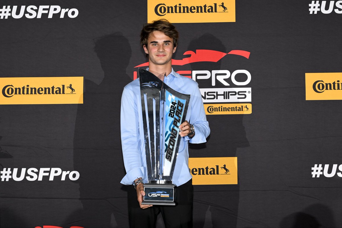 USFProChamps's tweet photo. Congratulations to USF Pro Championships alumni Nikita Johnson on winning the INDY NXT Championship! One step closer to the top! ๐๐
#USFPro #INDYCAR #Motorsports #Continentaltire #VPRacing https://t.co/GJcEOMDN57