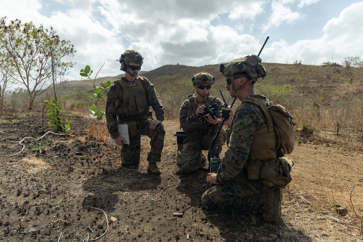 The24MEU's tweet photo. You Can't Hide From Us
@USMC with #v32, #lcf24, conduct a Neros Archer first-person view drone live-fire range in Puerto Rico.
U.S. military forces are #deployed to the @Southcom area of operation in support of #jtfwhem and @DeptofWar-directed operations. https://t.co/e9in1k6Nir