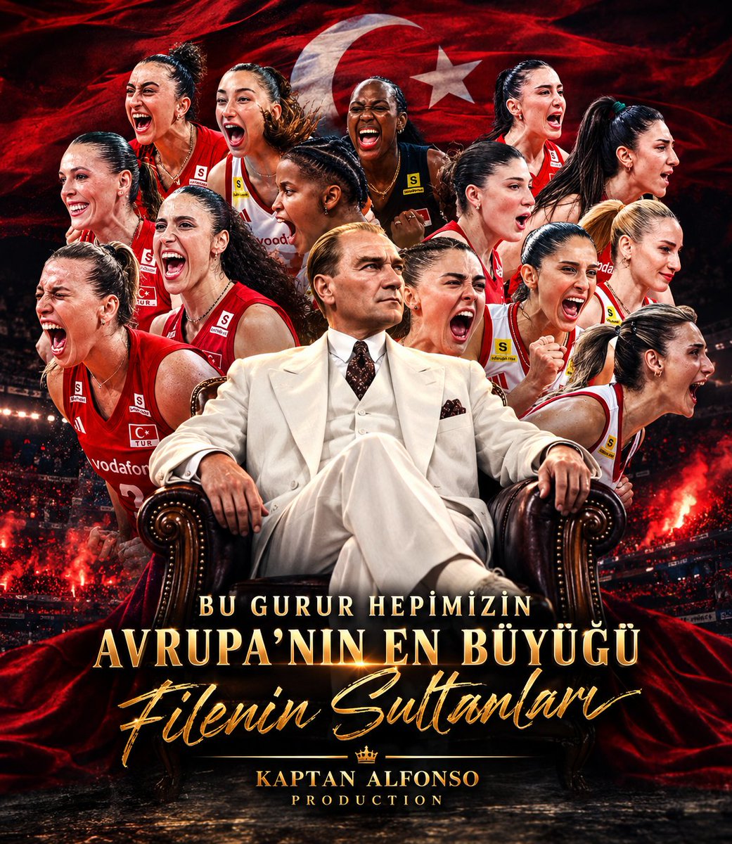 KaptanAlfonso18's tweet photo. ATA'M...Kızların Üst Üste İkinci Kez AVRUPA ŞAMPİYONU! ❤️🤍

Tebrikler Kızlar
SİZİNLE GURUR DUYUYORUZ ❤️🤍

#FileninSultanları 
#AvrupaŞampiyonu 
#Türkiye 
#EdaErdemDündar https://t.co/PzkOdnfZyu