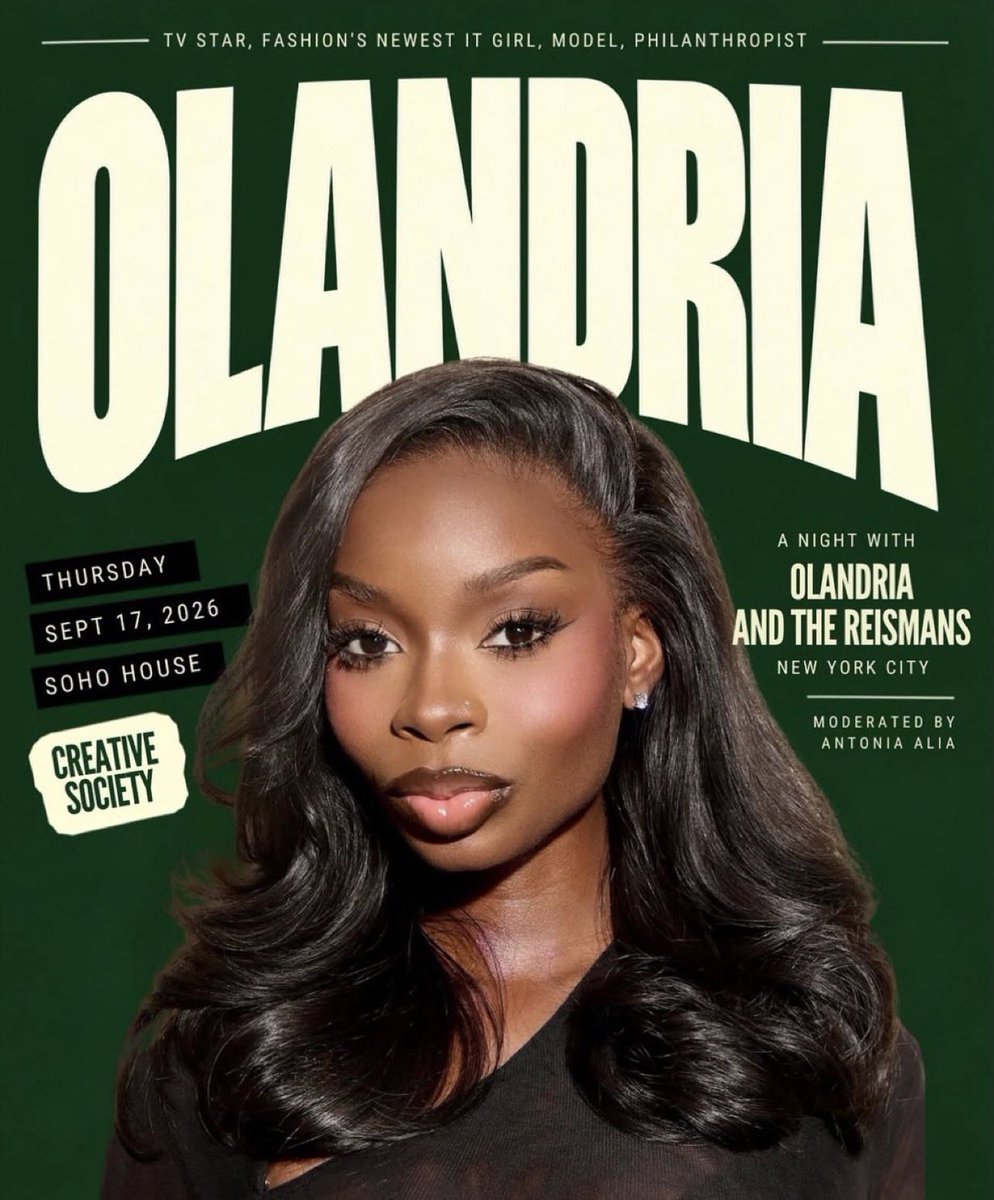 rach_6977's tweet photo. OH MY GOSH. Olandria and The Resimans will be having a live conversation at The SoHo House discussing life after the villa and their partnership!! THIS IS INSANE!!! https://t.co/HHKIOWtJP0